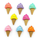 Dress It Up Embellishments - Glitter Ice Cream Cones*