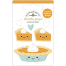 Doodlebug Doodle-Pops 3D Stickers - Pumpkin Pie*