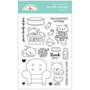 Doodlebug Clear Doodle Stamps Pretty Kitty*