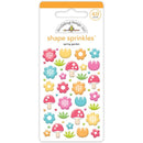 Doodlebug Sprinkles Adhesive Enamel Shapes - Spring Garden*