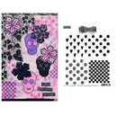 Dyan Reaveley’s Dylusions Cling Stamp Collections 8.5" x 7" – It’s In The Background