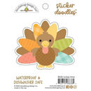 Doodlebug Water Bottle Sticker Doodles Turkey Time, Farmhouse*