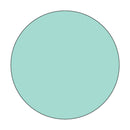 Solid light blue circle on a white background