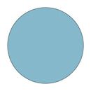 Solid light blue circle on a white background