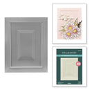 Spellbinders 3D Embossing Folder By Yana Smakula Molded Frame, Yana's Daisies