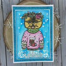 Creative Expressions 6"x8" Clear Stamp Set By Jane Davenport - Merry Cutemas*