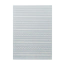 Poppy Crafts Emboss It Embossing Folder - Stitched Lines