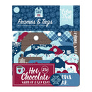 Packaging of Echo Park Frames & Tags with winter-themed design and text.