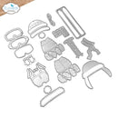Elizabeth Craft Cute & Whimsical Die Big Mouse Winter Accessories