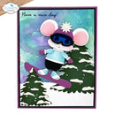 Elizabeth Craft Cute & Whimsical Die Little Mouse Winter Accessories