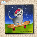 Elizabeth Craft Metal Die Skateboard