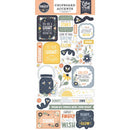 Echo Park Chipboard 6"X13" Accents, Firefly