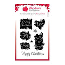 Woodware Clear Stamps 4"x 6" - Christmas Patches*