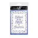 Hunkydory For the Love of Masks - Twinkling Snowflakes Frame & Sentiment*
