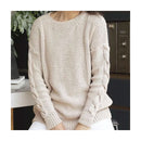 Fiddlesticks Free Yarn Pattern - Cedar - Textured Jumper