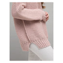 Fiddlesticks Free Yarn Pattern - Finch - Oversized Droppeed Shoulder Jumper
