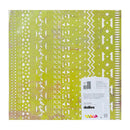 Basicgrey 12"x12" Single Sheet Laser-Cut Doilies - Green At Heart - Green Borders*