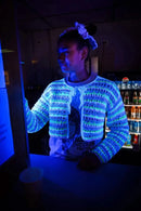 Lion Brand DIY Glow Cozy Yarn - White