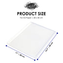 Product size chart with dimensions 12" x 14" for a square item, featuring the brand 'Geleli'.