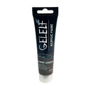 Gelelf acrylic paint tube labeled 'Burnt Umber' on a white background