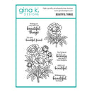 Gina K Designs Clear Stamps - Beautiful Things