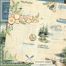Graphic 45 Adventure Awaits Double-Sided Collection 12"x 12" - Journaling