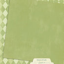 Graphic 45 Slice of Life Double-Sided Cardstock 12" x 12" - Green Apple