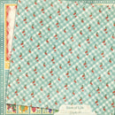 Patterned paper with cherries and checkered design, featuring 'Slice of Life' branding.