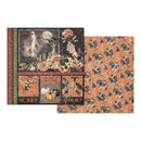 Graphic 45 Ghostly Greetings Double-Sided Cardstock 12"x12" - Ghostly Greetings