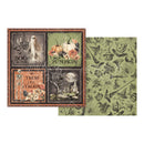 Graphic 45 Ghostly Greetings Double-Sided Cardstock 12"√ó12" - No Tricks