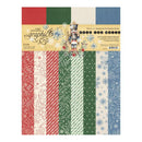 Graphic 45 Deck The Halls Patterns & Solids Collection Pack 8.5"x 11"
