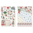 Graphic 45 Deck The Halls Rub-On Transfers