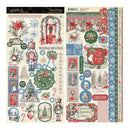 Graphic 45 Deck The Halls Sticker Set