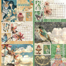 Graphic 45 Journaling Through Time Double-Sided Cardstock 12"x 12" - November & December