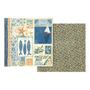 Graphic 45 Scenic Route Double-Sided Cardstock 12"x 12" - Scenic Route
