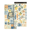 Graphic 45 Sticker Sheet 12"x 12" - Scenic Route