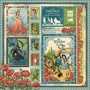 Graphic 45 Wonder Of Oz Double-Sided Cardstock 12"x 12" - Wonder Of Oz