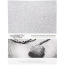 Harmony Diamond Chic Glitter Cardstock 8.5"X11" 20/Pkg Platinum