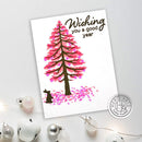 Hero Arts Clear Stamps 6"X8" Colour Layering Seasonal Tree*