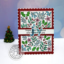 Hero Arts Clear Stamp & Die Combo Christmas Foliage*