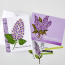 Hero Arts Stamp & Cut Set 4" x 6" - No One Lilac You
