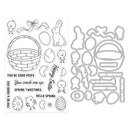 Hero Arts Stamp & Cut Set 4" x 6" - Spring Tweetings