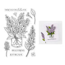 Hero Arts Clear Stamp Set 4" x 6" - No One Lilac You
