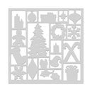 Hero Arts Stencil 6"X6" Holiday Assortment*