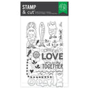 Hero Arts Stamp & Cut Set - Partners In Brine