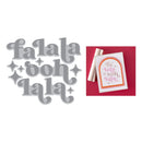 Hero Arts Very Merry BetterPress + Foil Set - Fa La La Letterpress