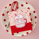 Hero Arts Yule Fuel Letterpress + Foil Plate - Cup of Cheer