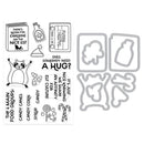 Hero Arts Yule Fuel Stamp & Cut Set - Elf Culture