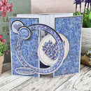 Hunkydory A Year of Flowers Larkspur Luxury Topper Sheet - July