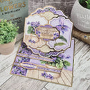 Hunkydory A Year of Flowers Violet Luxury Topper Sheet - February